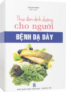 Sách chế độ dinh dưỡng cho người bệnh dạ dày